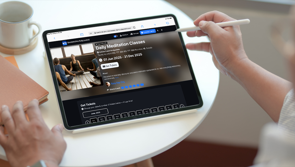 How Events platform Works For Customers